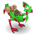 Dragodinde Pourpre et Emeraude