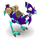 Dragodinde Indigo et Turquoise