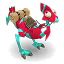 Dragodinde Pourpre et Turquoise