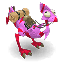Dragodinde Pourpre et Orchidée
