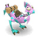 Dragodinde Turquoise et Prune